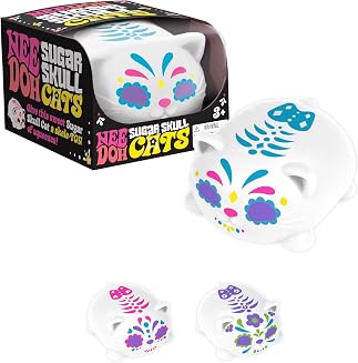 Schylling NeeDoh Sugar Skull Cool Cats