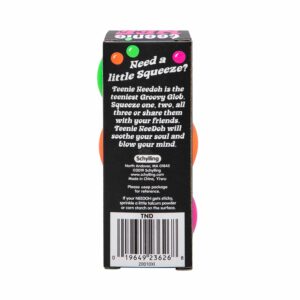 Schylling Teenie NeeDoh Groovy Globs package back