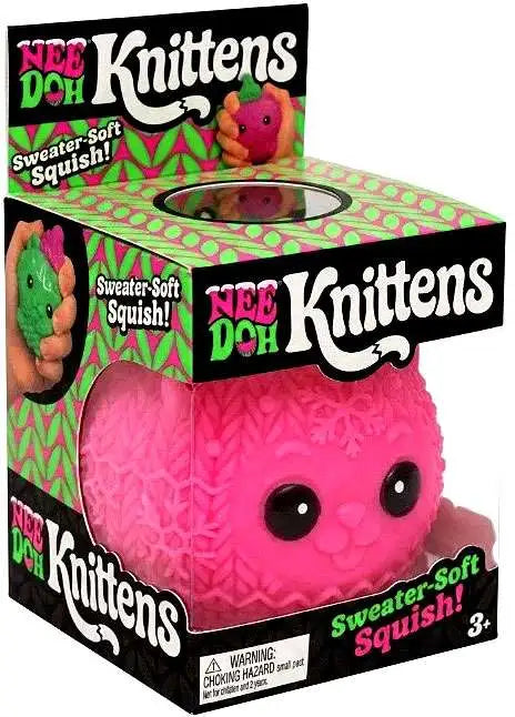 Schylling NeeDoh Squishmas Knittens main view