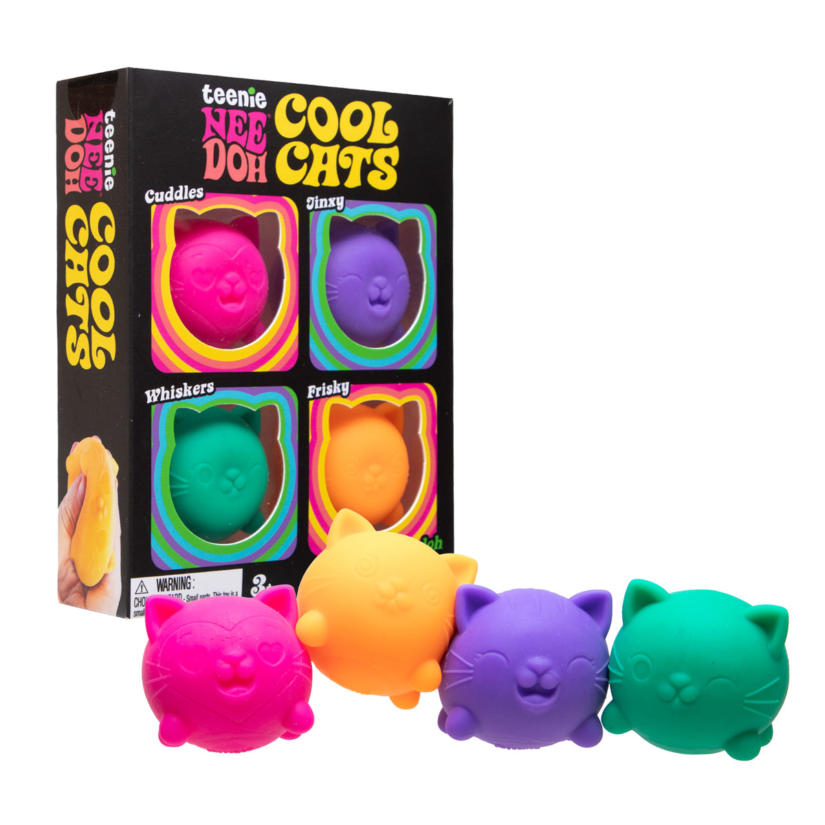 Teenie NeeDoh Cool Kittens Multipack