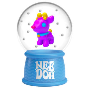 NeeDoh Squish N Flow Snow Globe view 3