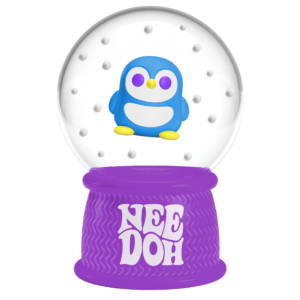 NeeDoh Squish N Flow Snow Globe view 4