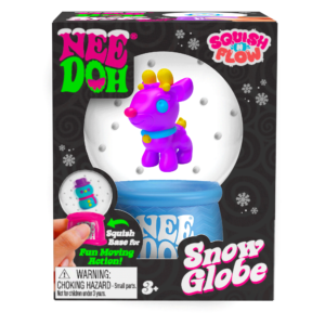 NeeDoh Squish N Flow Snow Globe view 6