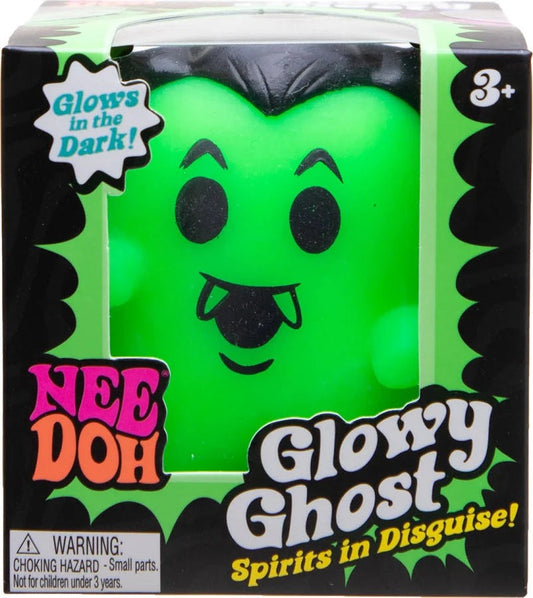 NeeDoh Glowy Ghost Green