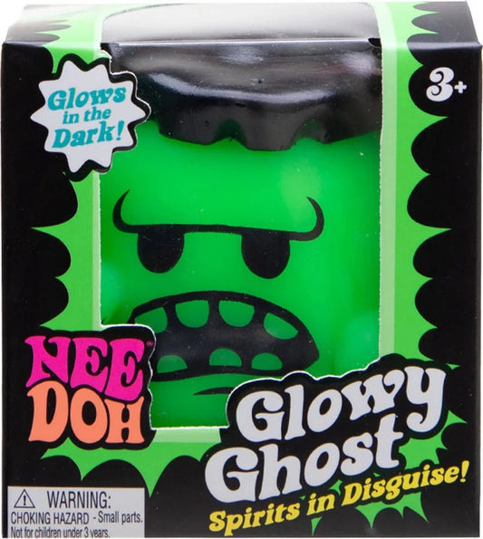 NeeDoh Glowy Ghost Green
